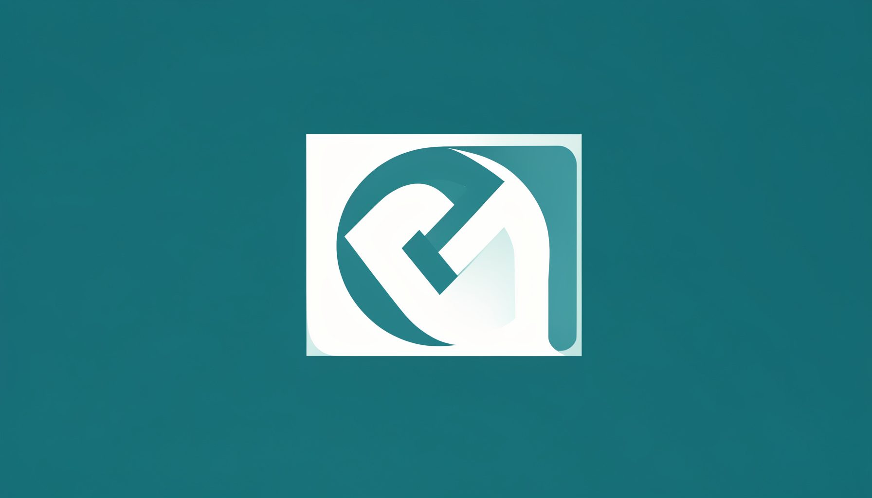 A simple institutional partner logo in muted teal on a white background